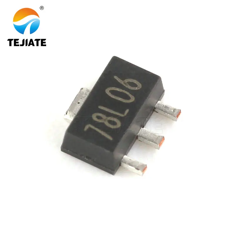 20 шт. линейный чип регулятора напряжения SOT 89 78L05 78L06 78L08 78L09 78L10 78L12 78L15|Интегральные