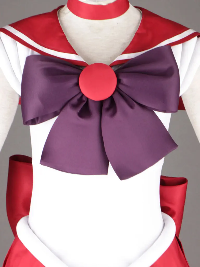 

Hino Rei Hot Bowknot Dress Uniform Cosplay Costumes Halloween Party Dresses Any Size Customized
