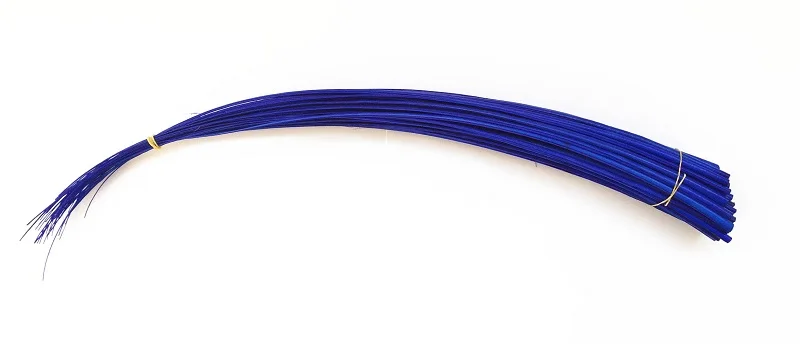Royal blue 6 шт./лот Страусиные перила шипы Millinery шляпа отделка поставки 15 цветов на выбор B048 - Цвет: Royal blue