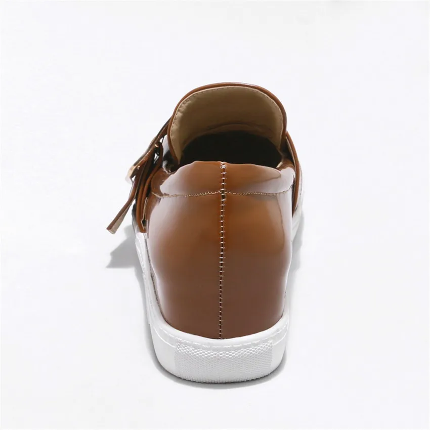 Campus Student Slip On Shoes Women Oxfords Loafers Flats Woman Casual Flat Plus Size 32 33 - 40 41 42 43 | Обувь