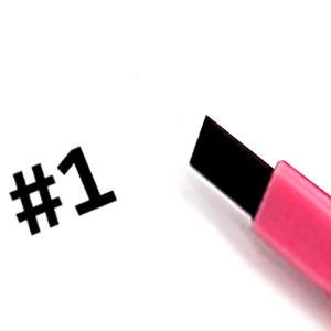 black Автоматический карандаш для бровей, макияж, 5 цветов, опция краски, пигментная ручка для бровей, макияж для бровей, усилитель бровей, косметика, брови, Стик - Цвет: black