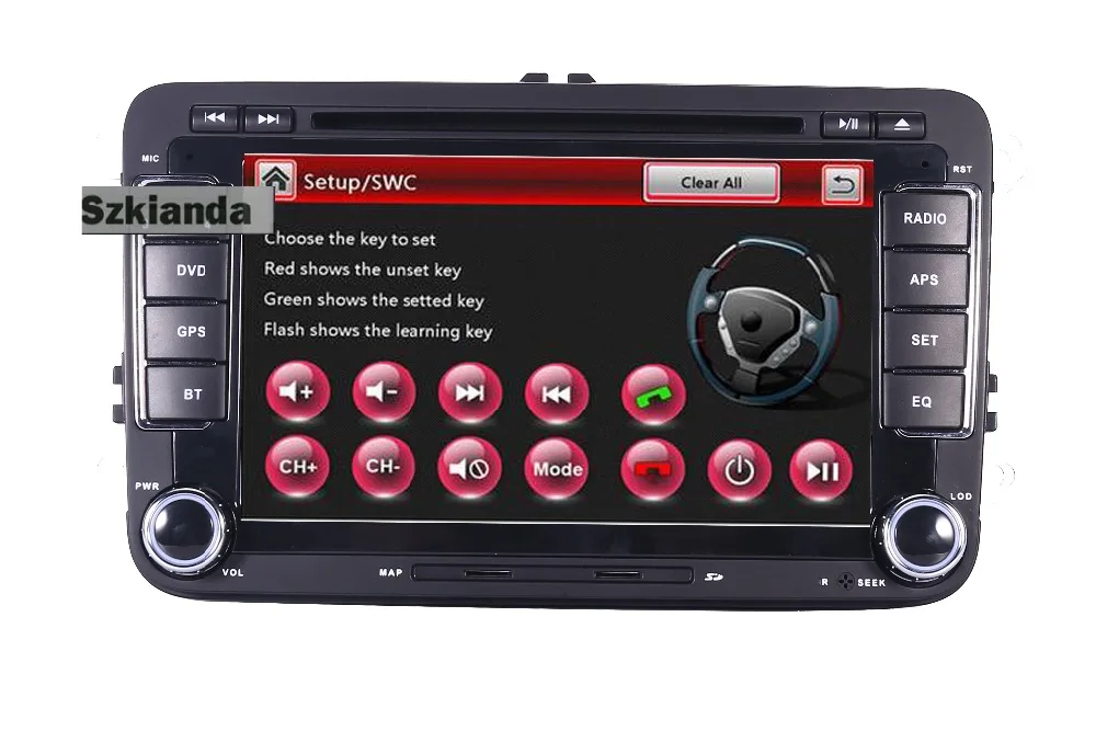 7 &quotсенсорный экран Экран 2 Din автомобильный DVD GPS навигации для Seat Leon Altea Толедо