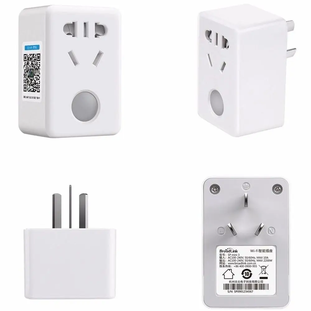 Broadlink умный дом RM Mini 3 Смарт-контроллер WiFi+ 4G+ ИК-приложение пульт дистанционного управления для Alexa Google Home SPMini 3 WiFi розетка AU Plug