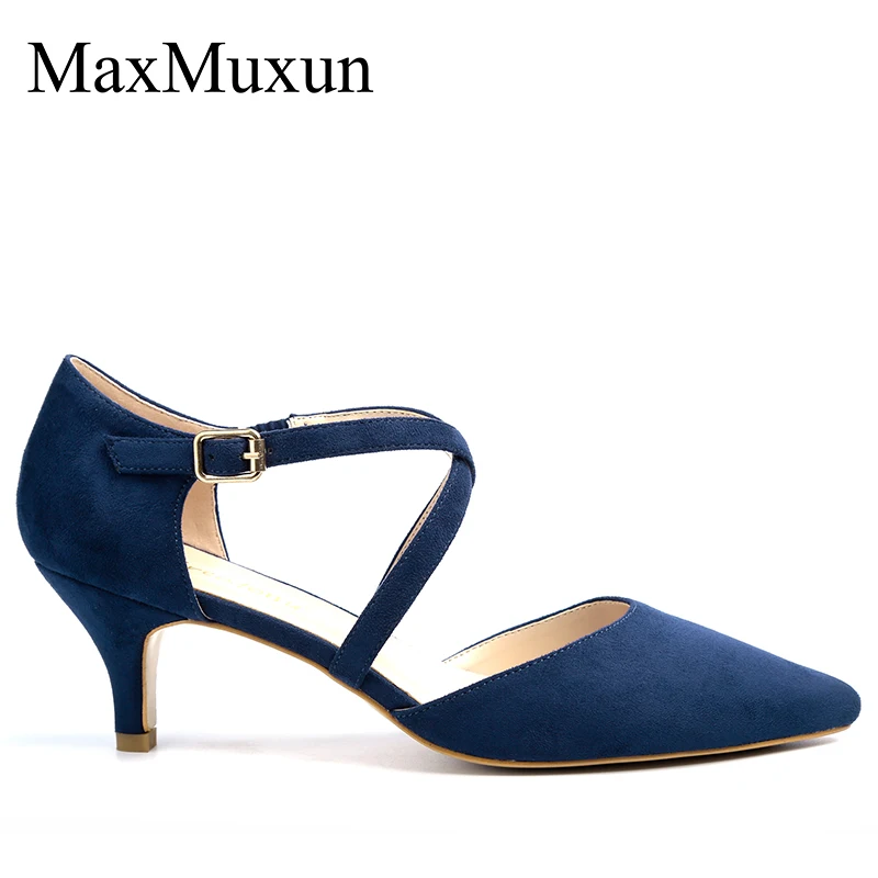 Босоножки женские на низком каблуке вечерние туфли-лодочки с ремешком щиколотке