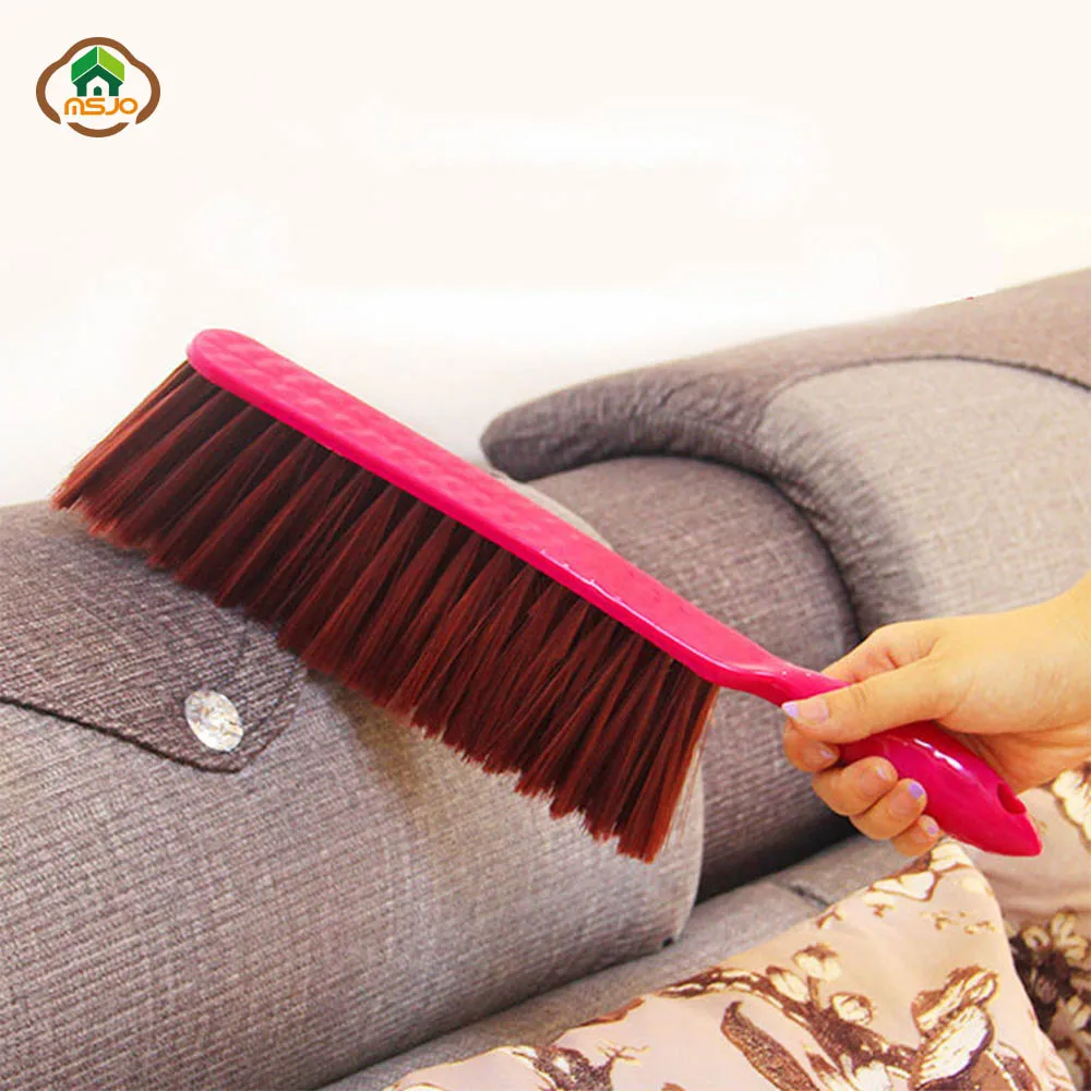 MSJO Dust Sweep Broom Remover Cleaning Brush For Bed Sofa Floor Multifunction Long Handle Clean Clothes Hair Whisk | Дом и сад