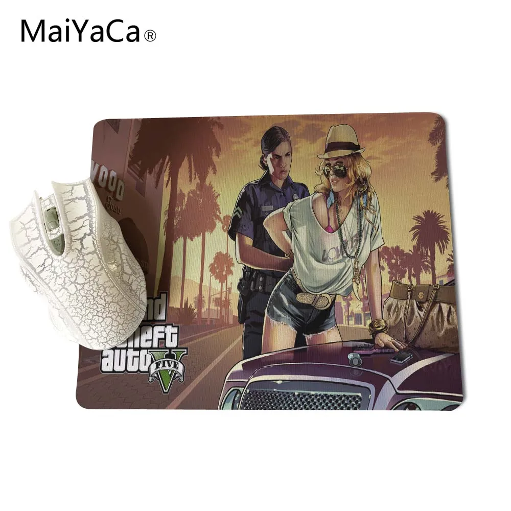 MaiYaCa GTA V Grand Theft Auto V Rockstar Games компьютерный игровой коврик для мыши геймер игровые коврики
