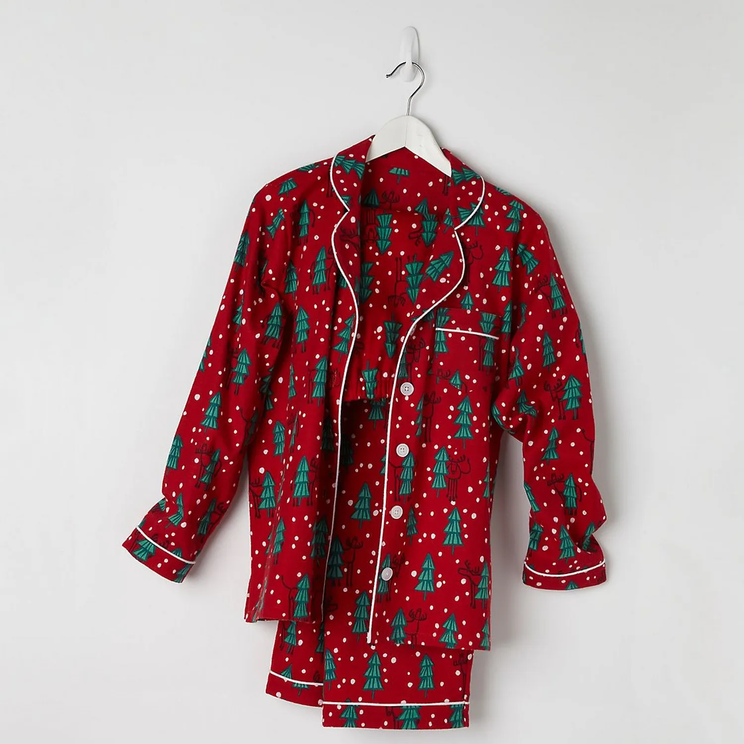 Пижама для малышей семейная на Рождество новинка зимы 2019 модная Домашняя одежда