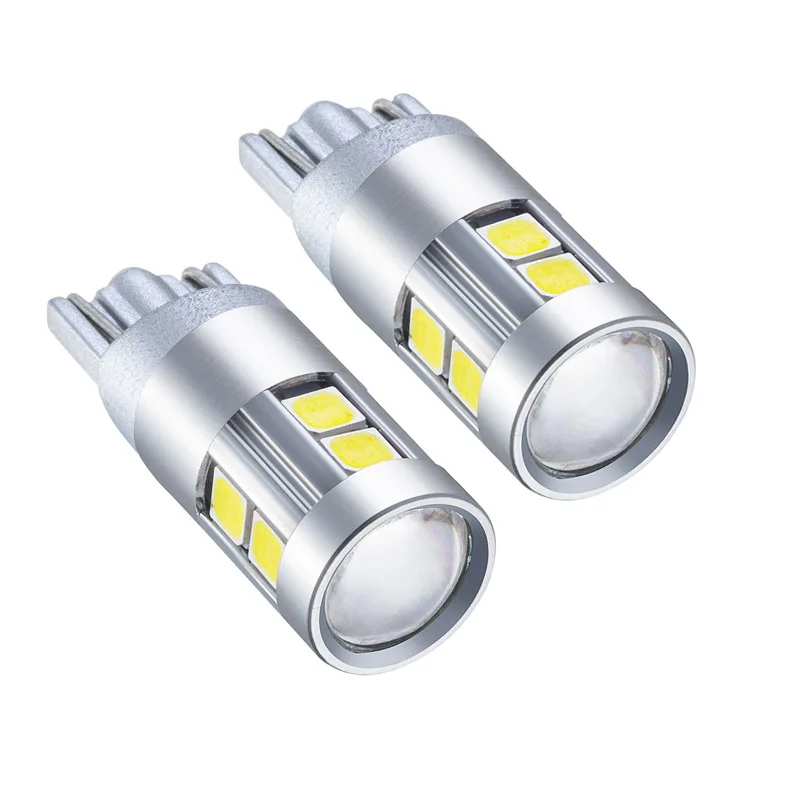 2 шт. высокое яркое T10 W5W 194 3030 9SMD светодиодный белый Габаритные фонари для