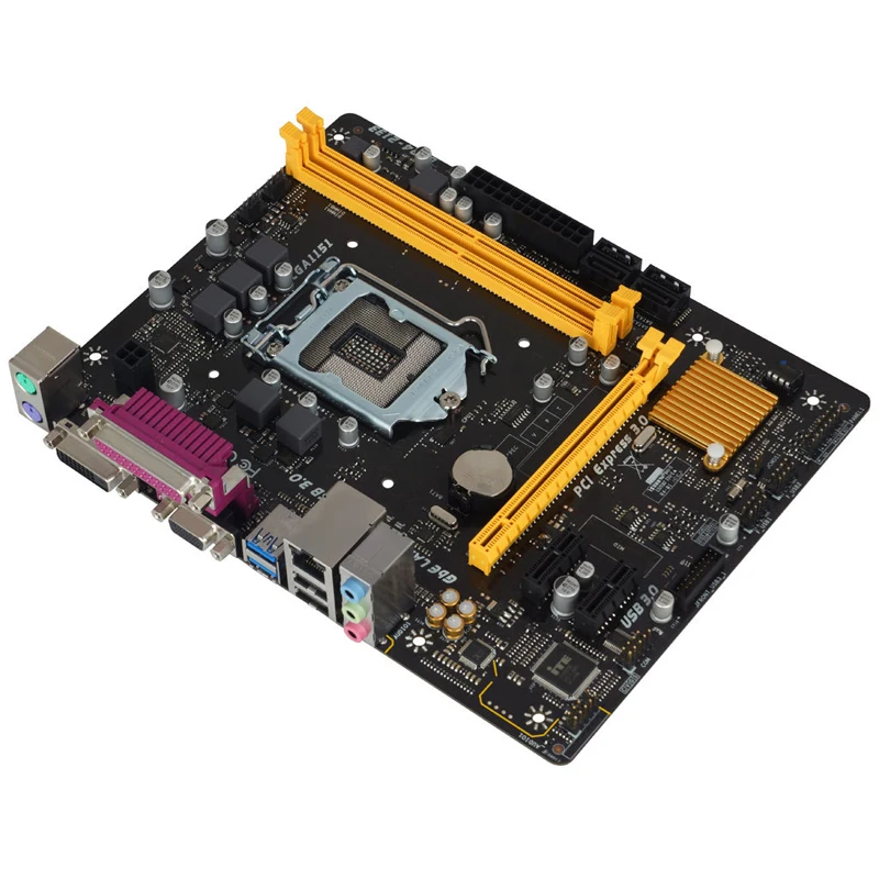 Оригинальная материнская плата B150 LPT 1151 г. BIOSTAR H110MDS2 PRO D4 поддержка G4560 (вместо H110C MS