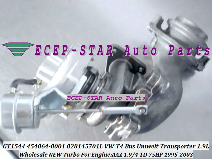 Бесплатная доставка GT1544S 454064 5001S 0001 028145701L турбо для Volkswagen VW T4 транспортер автобуса