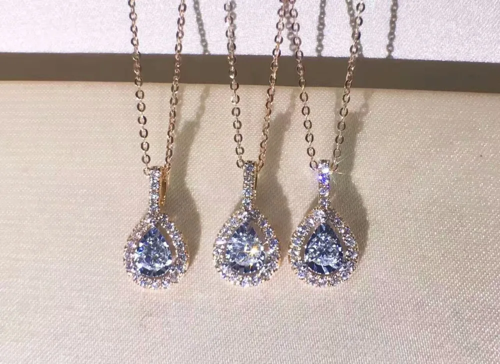Лазамеро венчик 0.13CT круглая огранка Груша Дизайн Проложить Набор 18k белое золото