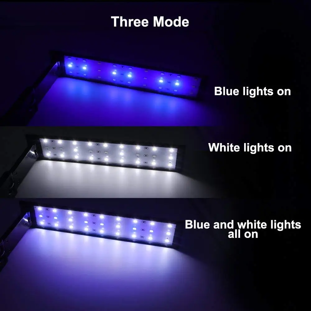 NCFAQUA Dimmable Hi Lumen светодиодное освещение для аквариума с сенсорным управлением