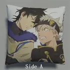 Suef Аниме Манга черный клевер аниме двухсторонняя подушка чехол для подушки 752