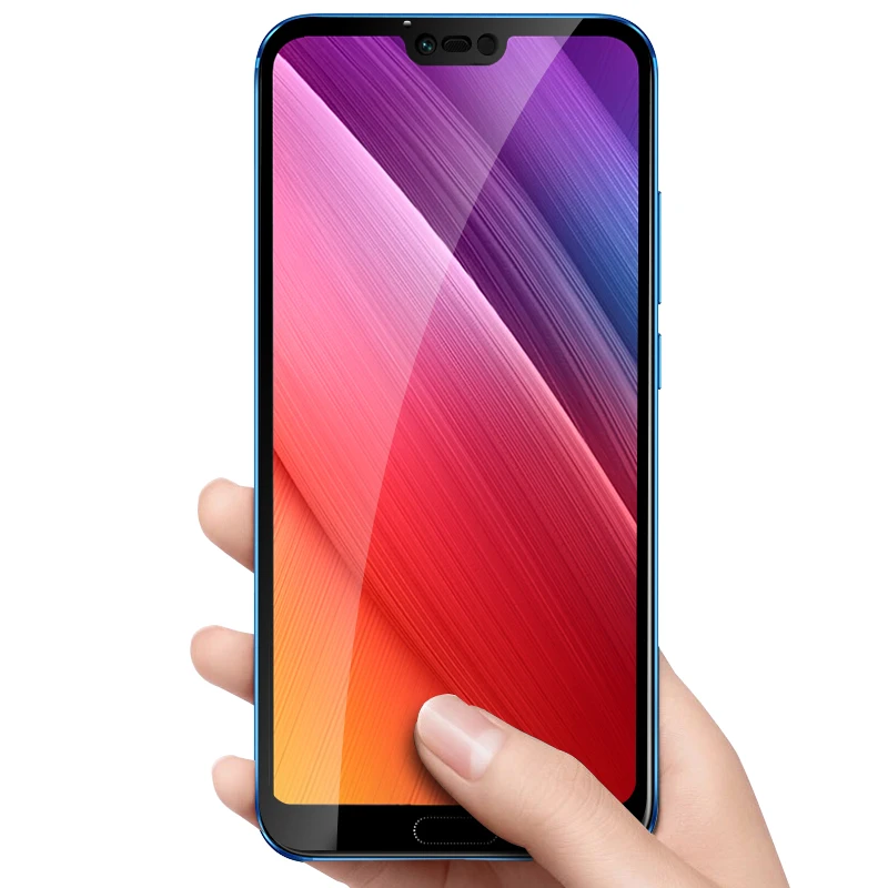 2 шт для Huawei Honor 10 закаленное стекло взрывозащищенное 2.5D жесткая полная крышка