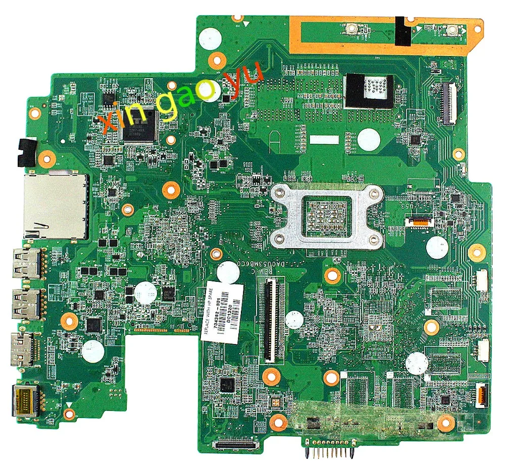 DA0U53MB6C0 материнская плата для ноутбука HP 14-B 14Z-B A4-4355M MotherboardREVC 703857-501 U53 | Компьютеры и