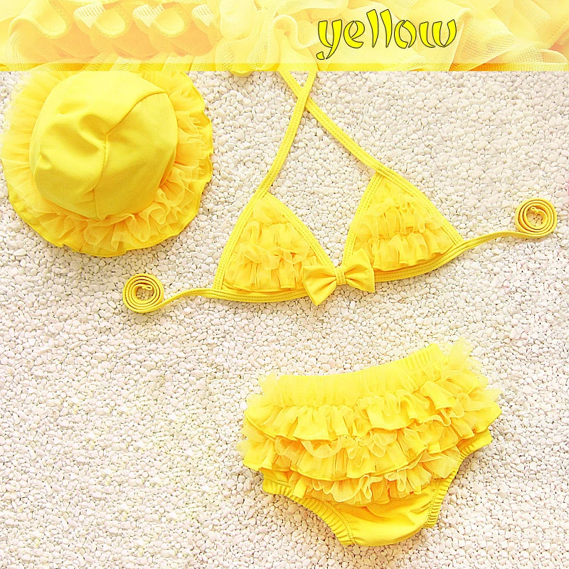 Купальный костюм для девочек детский купальник летняя пляжная одежда купальный