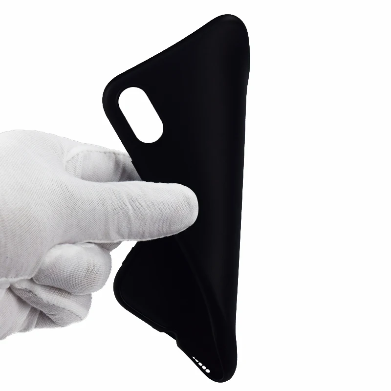 DREAMFOX L518 милый щенок Мопс Черный Мягкий ТПУ силиконовый чехол для Apple iPhone 11 Pro XR XS Max
