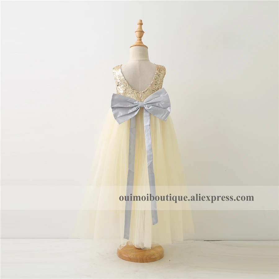 2018 длинное платье с блестками для девочек Классические Вечерние макси платья