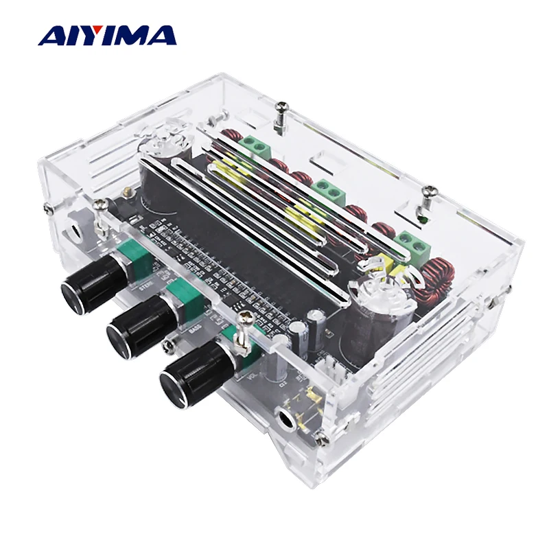 AIYIMA TPA3116D2 усилитель сабвуфера цифровой звуковой платы 2 1 усилители 80 Вт * + 100 ВЧ