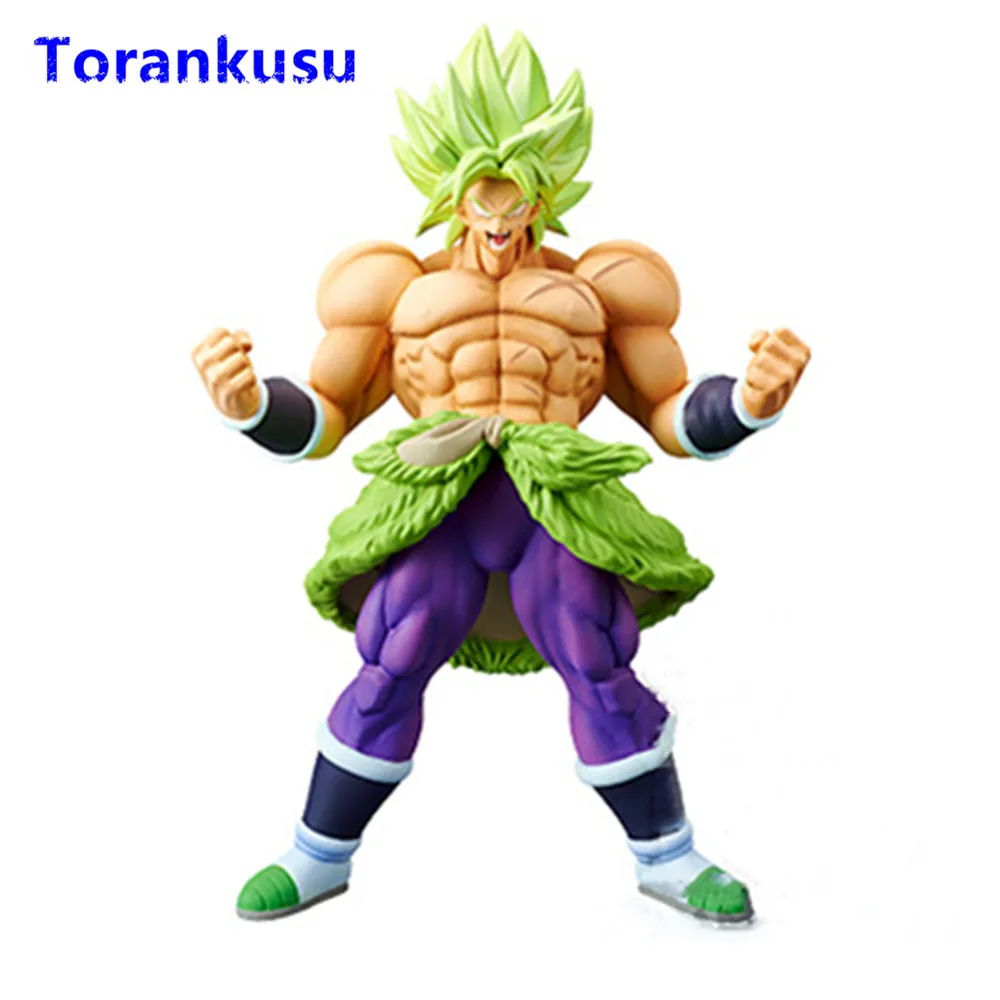 Bandai в стиле аниме Драконий жемчуг зет Broly фигурки CRANEKING ПВХ игрушки SSJ Broli полный