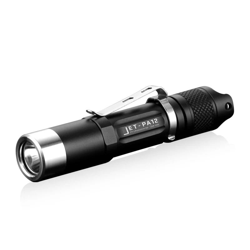 JETBeam PA12 Small Tactical Flashlight Cree XPG3 max 780 lumen beam distance 142 meter Smart Switch Torch with 750mAh battery | Освещение