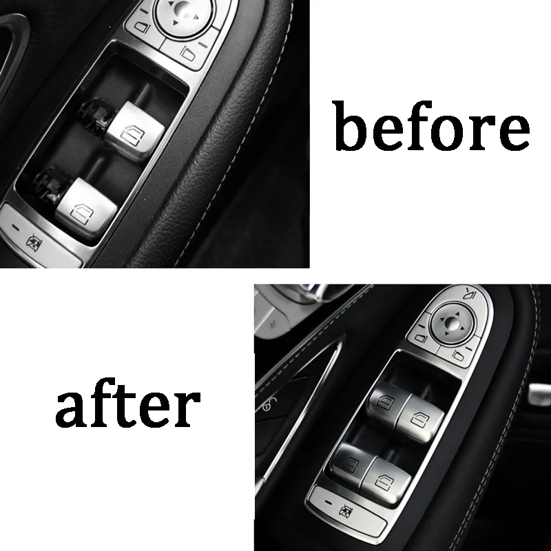 Салона окно Стекло атлет переключатель для Mercedes Benz C Class w205 C180 C200 C260 C300 C63 W204