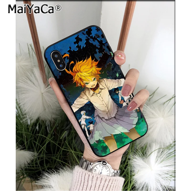 MaiYaCa аниме обещанный Neverland TPU мягкие Аксессуары для телефона чехол iPhone X XS MAX 6 6S 7 7plus