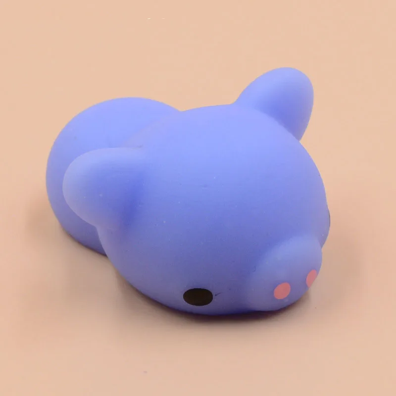 Kawaii Squishes Cat Мягкие резиновые животных Печать панда мягкими игрушка-антистресс шалости кляп замедлить рост Моти Squishies забавная игрушка - Цвет: 15