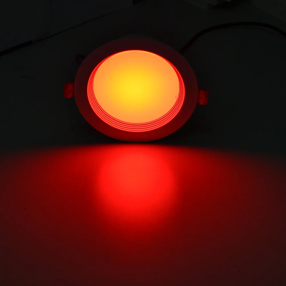 Умный Zigbee мост 9 Вт потолочный светодиодный светильник RGBW работа с основным zigbee мост/шлюз