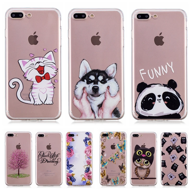 Чехол для iPhone 7 5 5S se чехол силиконовый X 6 6S 8 Plus |