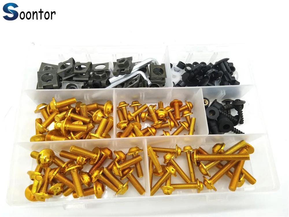 Комплект болтов для обтекателя мотоцикла крепежные зажимы винтовые гайки YAMAHA MT 03