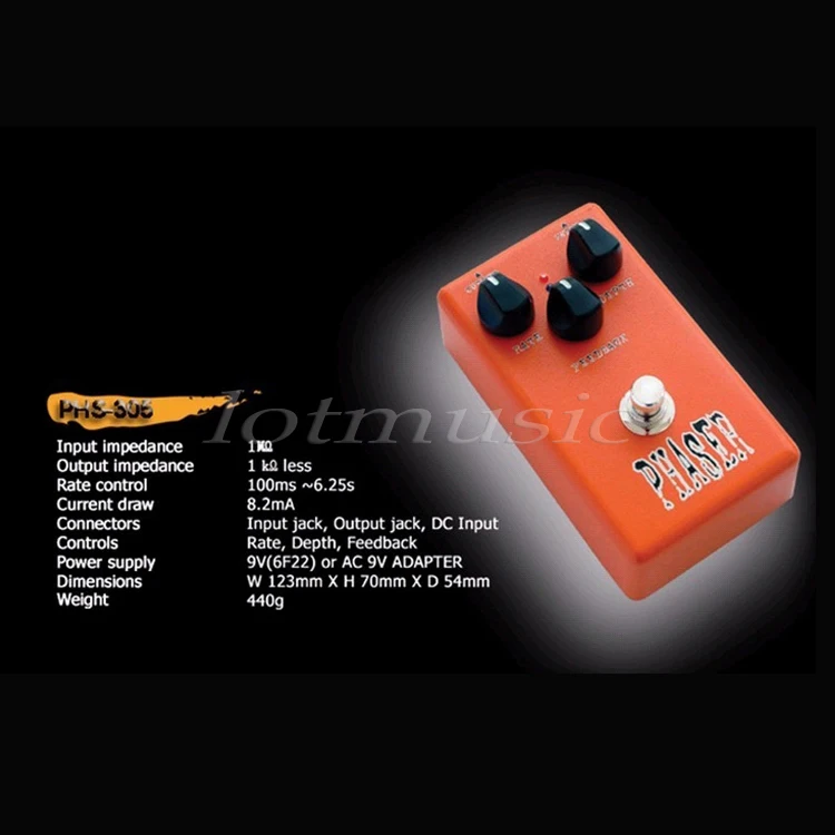 Оригинальная педаль для создания музыкальных эффектов яркая гитара бас боковой