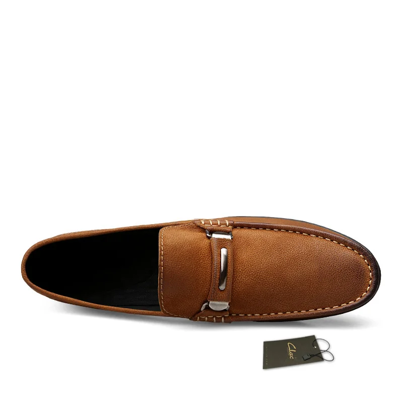 CLAX Mens Moccasins Genuine Leather 2019 Spring Summer Casual Shoe Male Fashion Boat Shoes Loafers Breathable Walking Footwear | Обувь