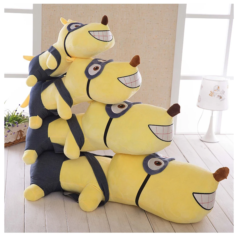 80 см/ 100 см Мягкие игрушки Собака Папа Маленькая желтая собачка плюшевая Игрушка Специальная кукла подушка Подарок на День Святого Валентина Детский подарок.