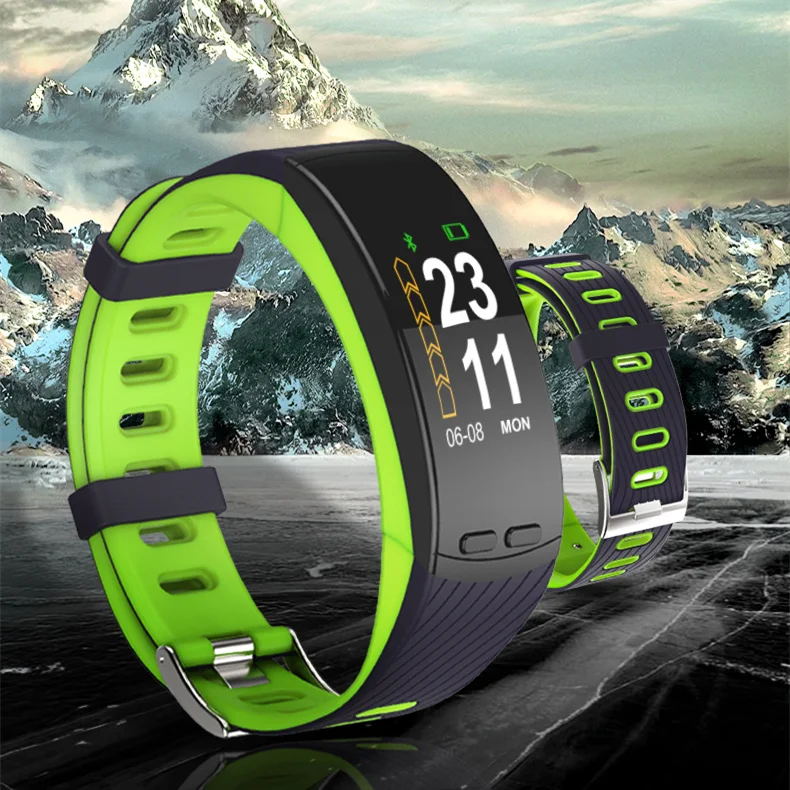 Фитнес-трекер активности смарт-браслет шагомер GPS спортивные часы с ремешком