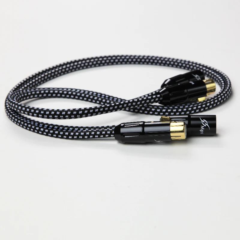 MPS X 702XLR HiFi 99.9997% OCC 24K позолоченный 3 контактный разъем XLR Балансирующий аудиокабель