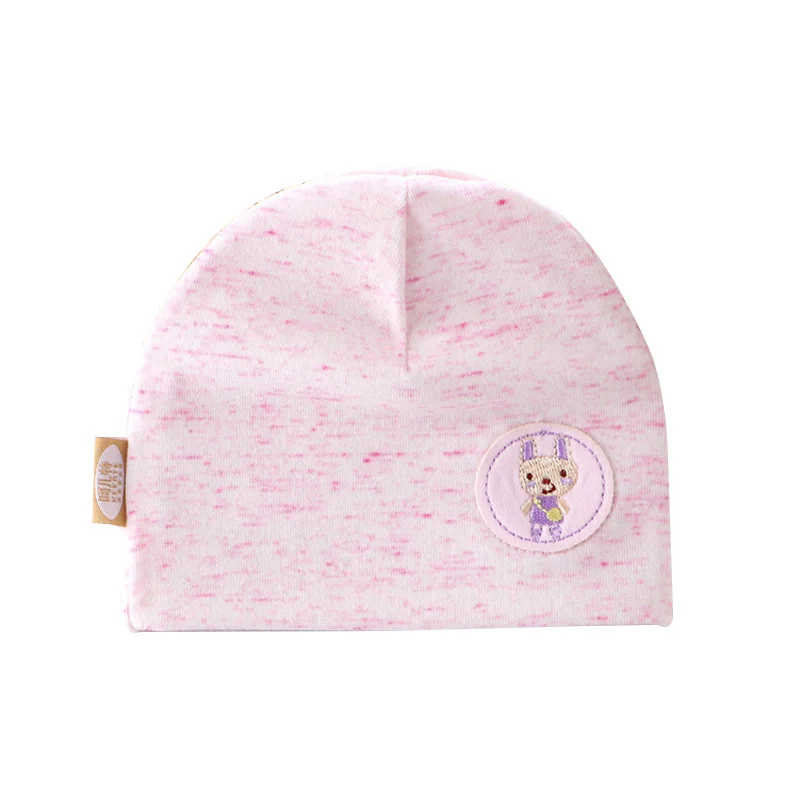 Fashion Baby Beanie Hat Solid Cotton Newborn Heart Letter Cartoon Girls Boys Autumn Warm Clothing | Детская одежда и обувь