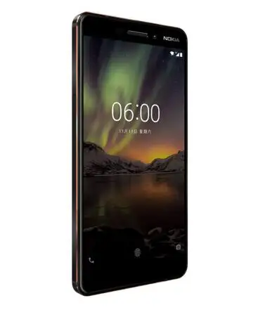 Мобильный телефон Nokia 6 2 го поколения TA 1054 4 Гб + 64 ГБ Android 7 Восьмиядерный процессор