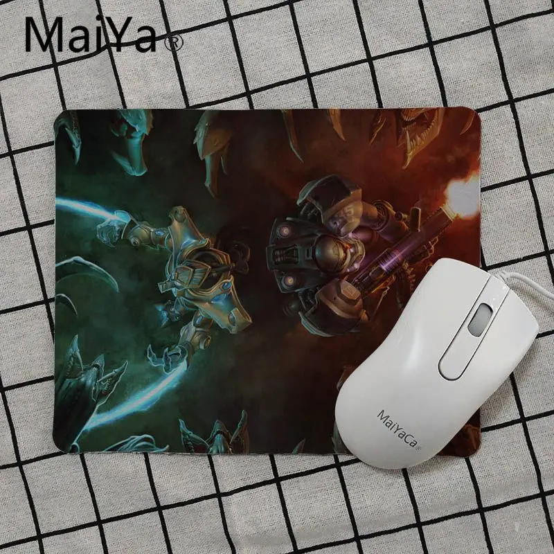 Maiya Новое поступление StarCraft компьютерные игровые коврики для мыши Гладкий блокнот для письма настольные компьютеры mate игровой коврик для мыши