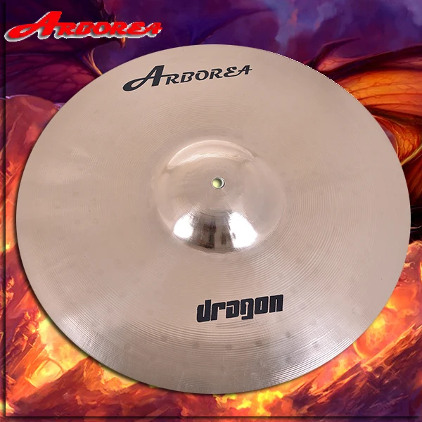 

Arborea Cymbals Dragon Series B20 23'' Medium Ride 100% Handmade for Pop and Rock