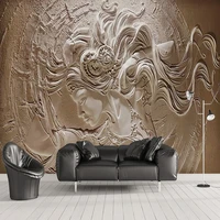 custom photo wallpaper 3d relief beauty background wall mural european style living room bedroom home decor creative wall papers
