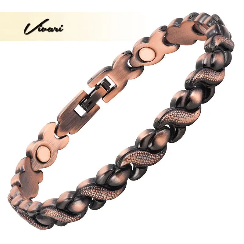 Vivari Ретро винтажный магнитный браслет для женщин здоровья Браслеты & Bangle16Pcs