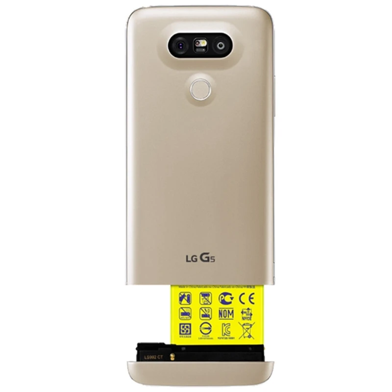 Разблокированный мобильный телефон LG G5 4G LTE, четыре ядра, 4 Гб ОЗУ, 32 Гб ПЗУ, 5,3 дюйма, МП камера, отремонтированный смартфон с отпечатком пальца