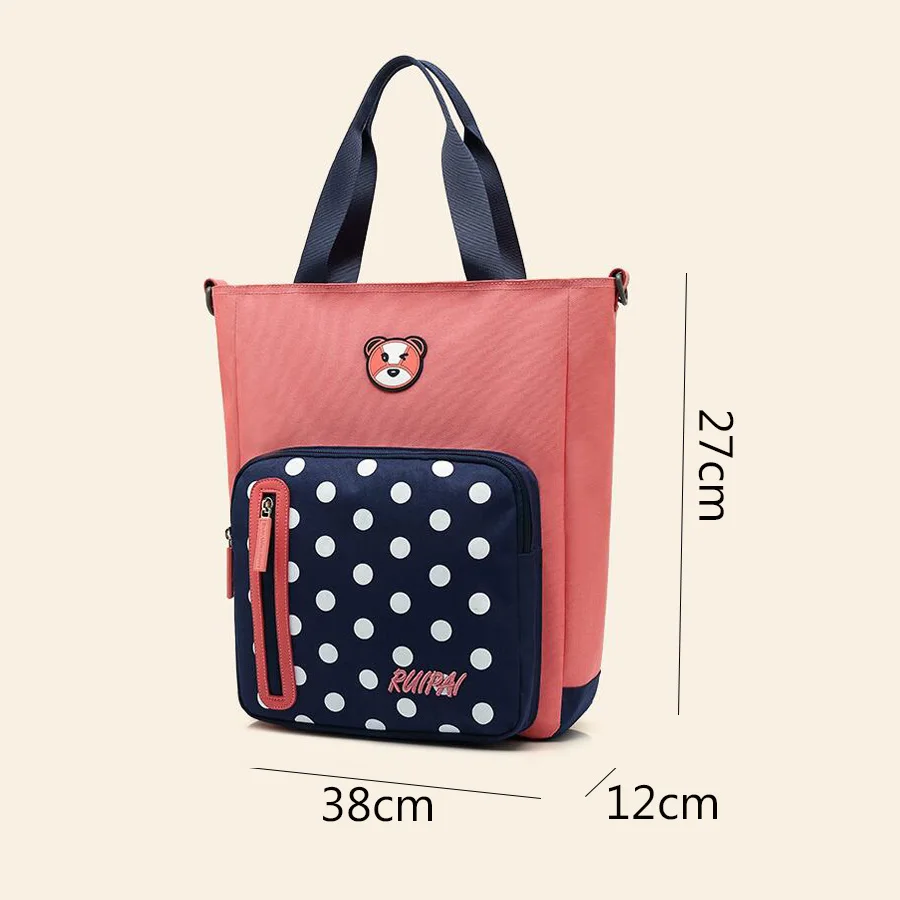 

Children school bags for girls boys kids multipurpose shoulder crossbody backpack portfolios tutorial bag teenager book bag
