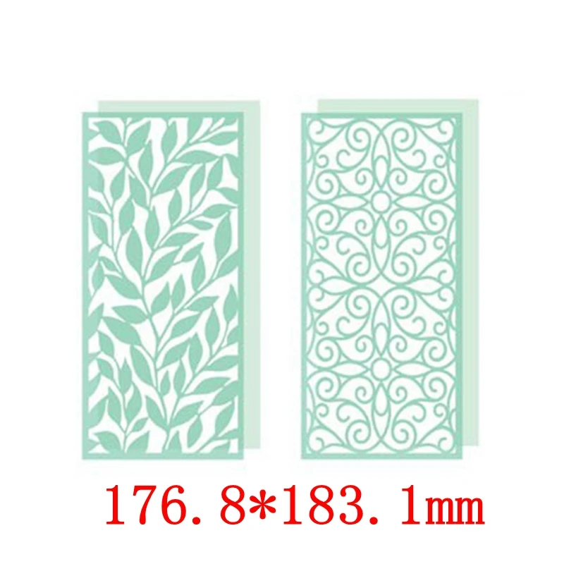 Высечки Cirrus Leaf Frame Metal для скрапбукинга и декорирования фотоальбомов и бумажных открыток.