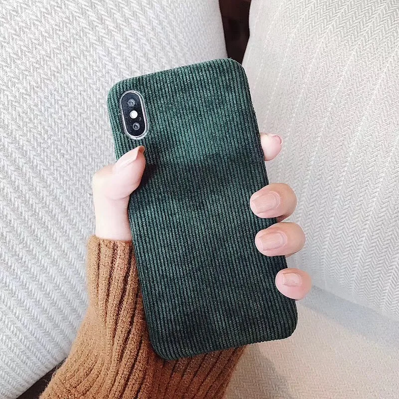 Модный зимний теплый пушистый чехол для телефона s для iphone 11 Pro Max, мягкий чехол для iphone 6 6S 7 8 Plus X XR XS MAX, тканевый плюшевый чехол