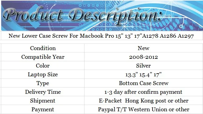 A1278 A1286 A1298 чехол для задней части корпуса Винт для Macbook Pro 13,3 резиновыми ножками+ чехол для задней части корпуса с шестигранным ключом+ инструмент