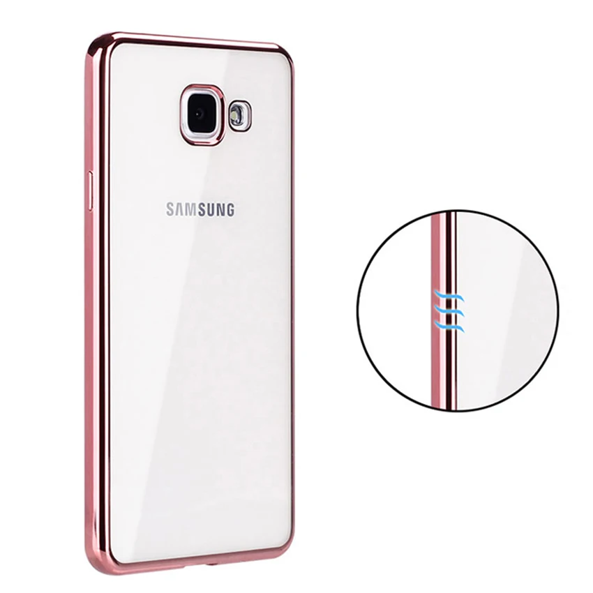Nephy чехол для телефона Samsung Galaxy A3 A5 A7 2015 2016 A 3 5 7 A300F A310F A510F Duos прозрачный ТПУ