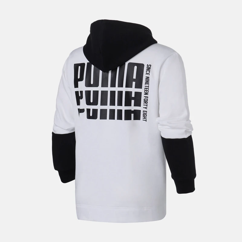 Новое поступление PUMA Rebel вверх FZ Hoody FL Для мужчин зимнее пальто с капюшоном спортивная одежда