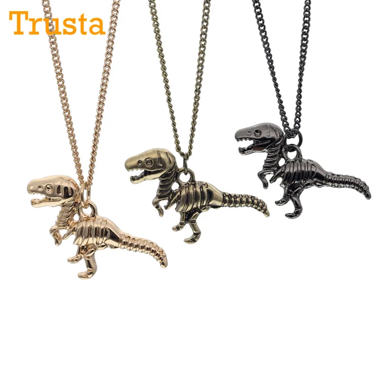 Trusta Новая мода золото/черный/ювелирное изделие бронзового оттенка подвеска в